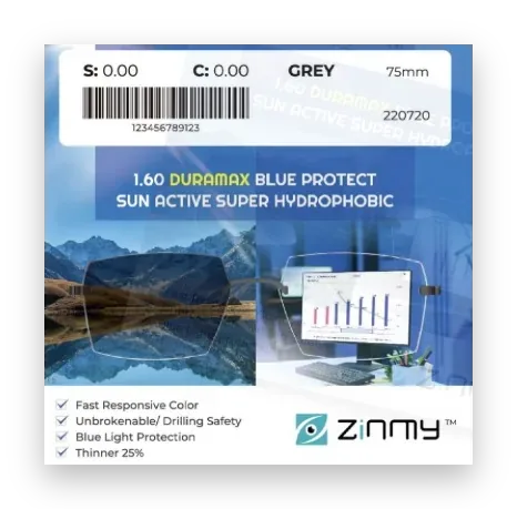 1.60 Duramax Blue Protect Sun Active